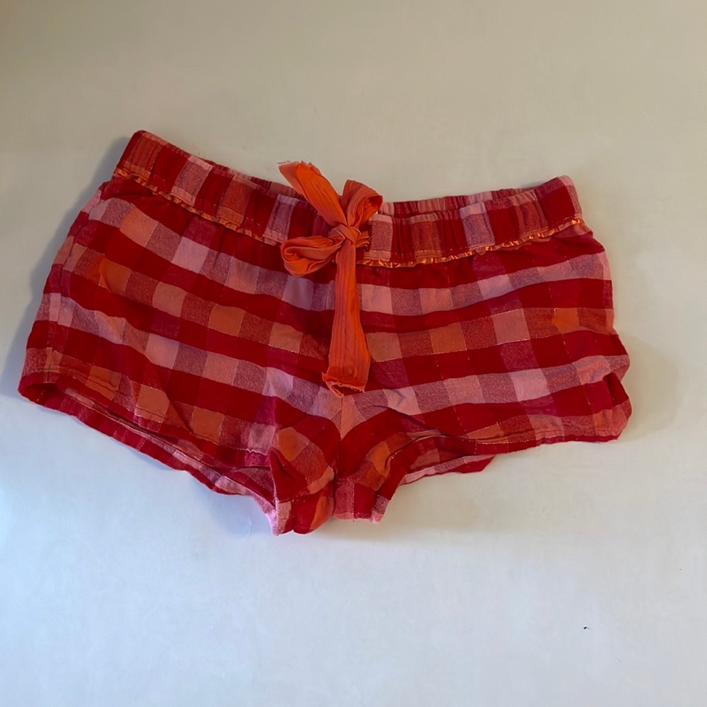 Xhilaration Red Flannel Boxer Shorts